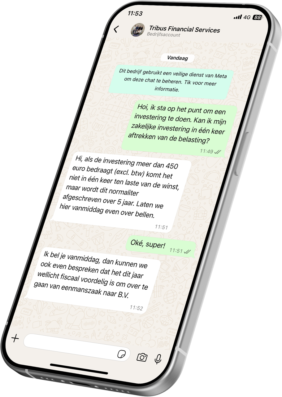 Afbeelding van een telefoon
